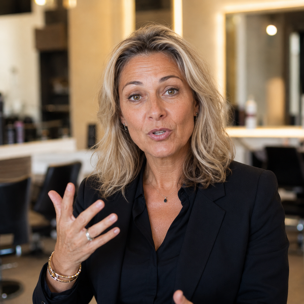ISABELLE V., Coiffeuse